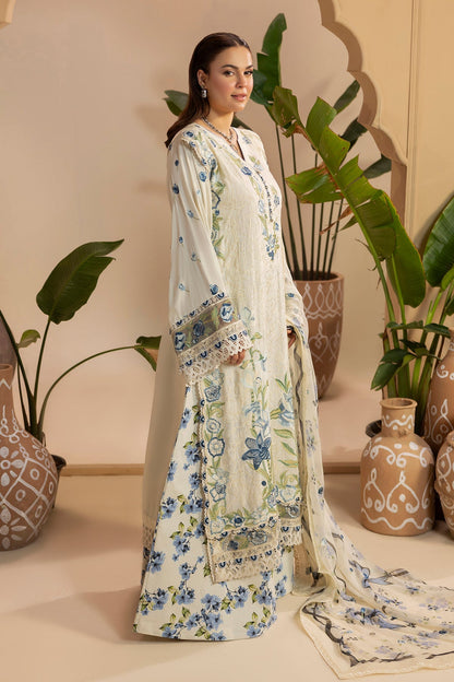Raeesa Premium | Gulkar Viscose | GK-02 - Luxury Dress - available at Maria Faisal in UK and USA.