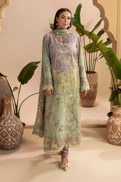 Raeesa Premium | Gulkar Viscose |GK-04 - Luxury Dress - available at Maria Faisal in UK and USA.