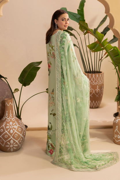 Raeesa Premium | Gulkar Viscose | GK-05 - Luxury Dress - available at Maria Faisal in UK and USA.