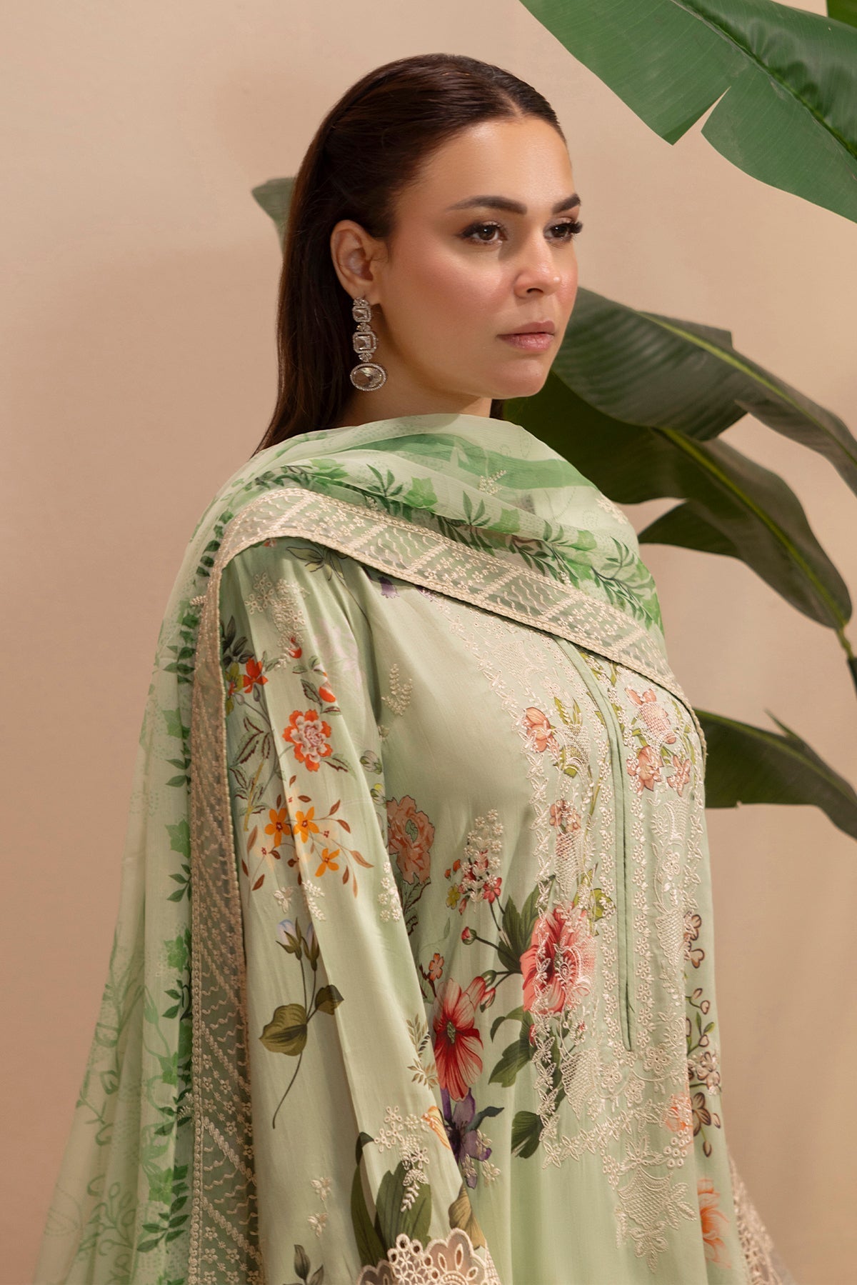 Raeesa Premium | Gulkar Viscose | GK-05 - Luxury Dress - available at Maria Faisal in UK and USA.
