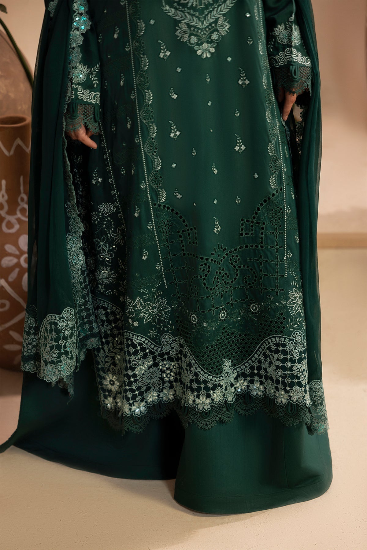 Raeesa Premium | Gulkar Viscose |GK-06 - Luxury Dress - available at Maria Faisal in UK and USA.