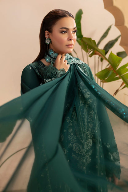 Raeesa Premium | Gulkar Viscose |GK-06 - Luxury Dress - available at Maria Faisal in UK and USA.
