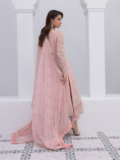Gulaal | Maeri Luxury Chiffon 26 | Perle - Formal Dress - available at Maria Faisal in UK and USA.