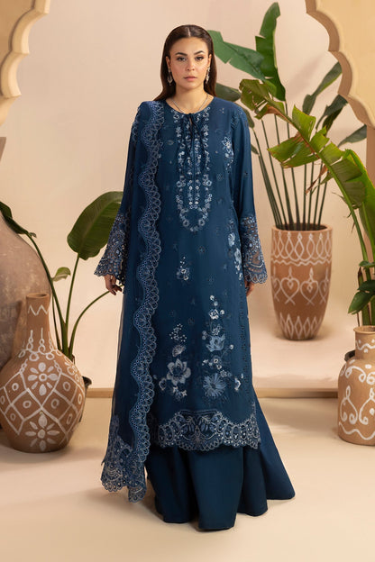 Raeesa Premium | Gulkar Viscose | GK-08 - Luxury Dress - available at Maria Faisal in UK and USA.