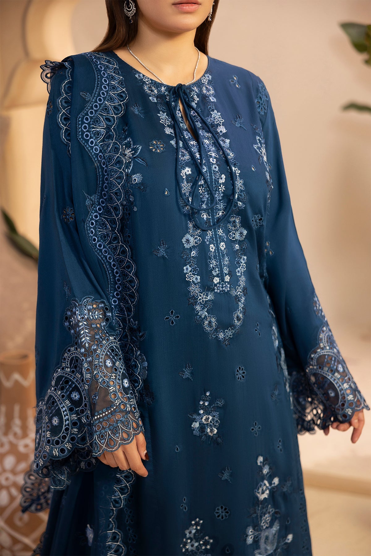 Raeesa Premium | Gulkar Viscose | GK-08 - Luxury Dress - available at Maria Faisal in UK and USA.