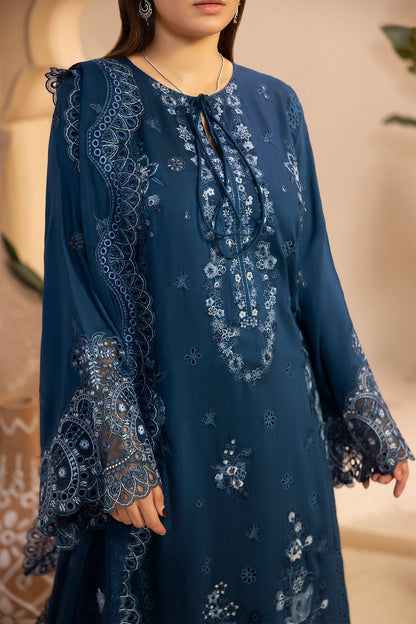 Raeesa Premium | Gulkar Viscose | GK-08 - Luxury Dress - available at Maria Faisal in UK and USA.