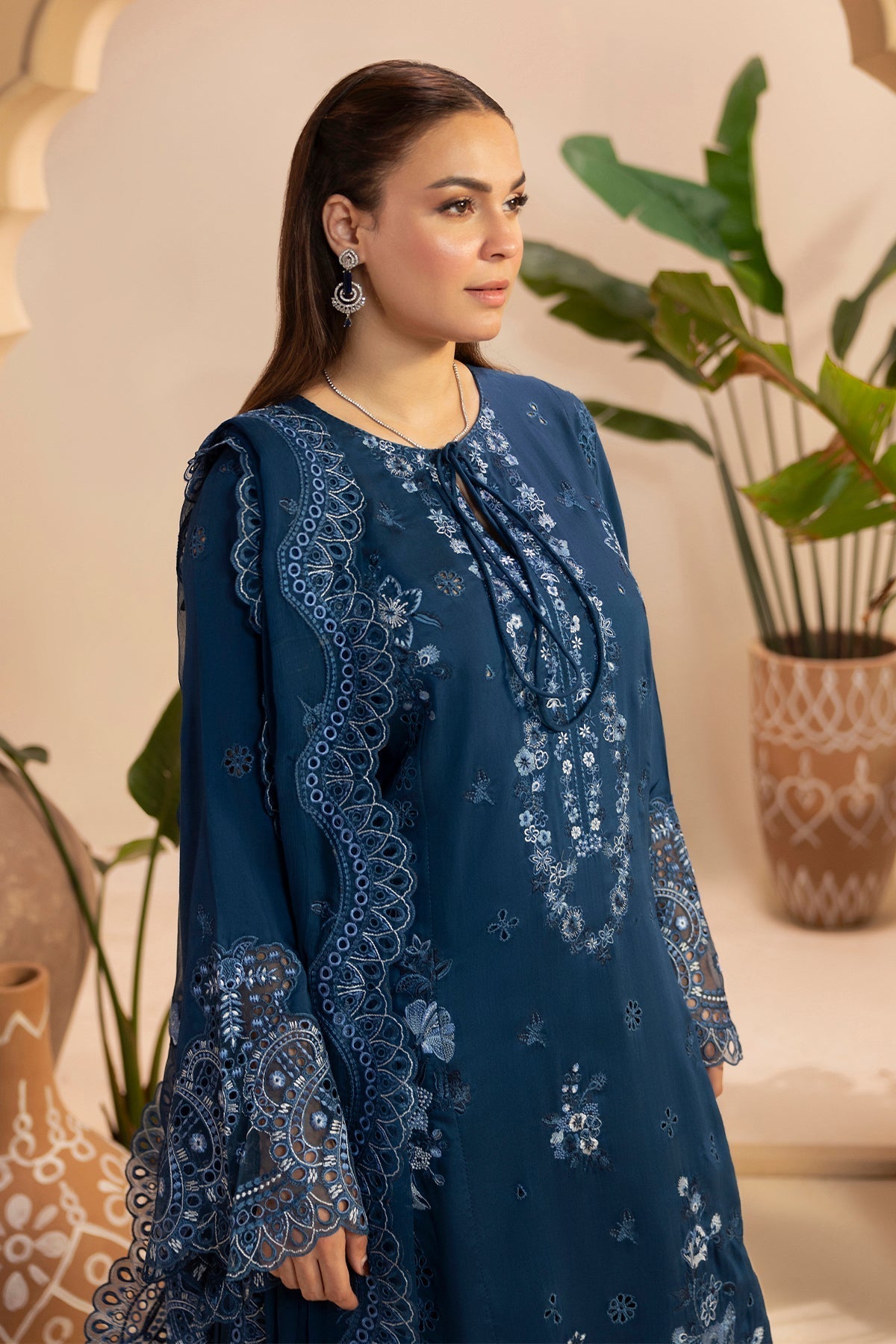 Raeesa Premium | Gulkar Viscose | GK-08 - Luxury Dress - available at Maria Faisal in UK and USA.