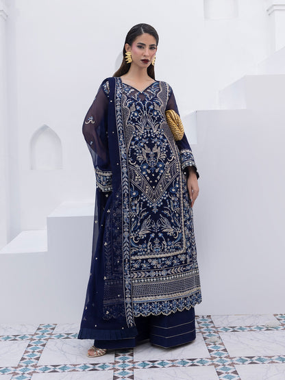 Gulaal | Maeri Luxury Chiffon 26 | Lueur - Formal Dress - available at Maria Faisal in UK and USA.