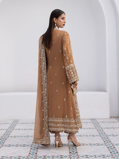Gulaal | Maeri Luxury Chiffon 26 | Mirage - Formal Dress - available at Maria Faisal in UK and USA.