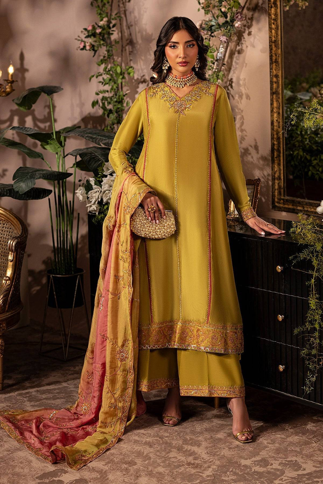 Mina Kashif | Loona Lawn 25 | Topaz - Ladies Clothes 