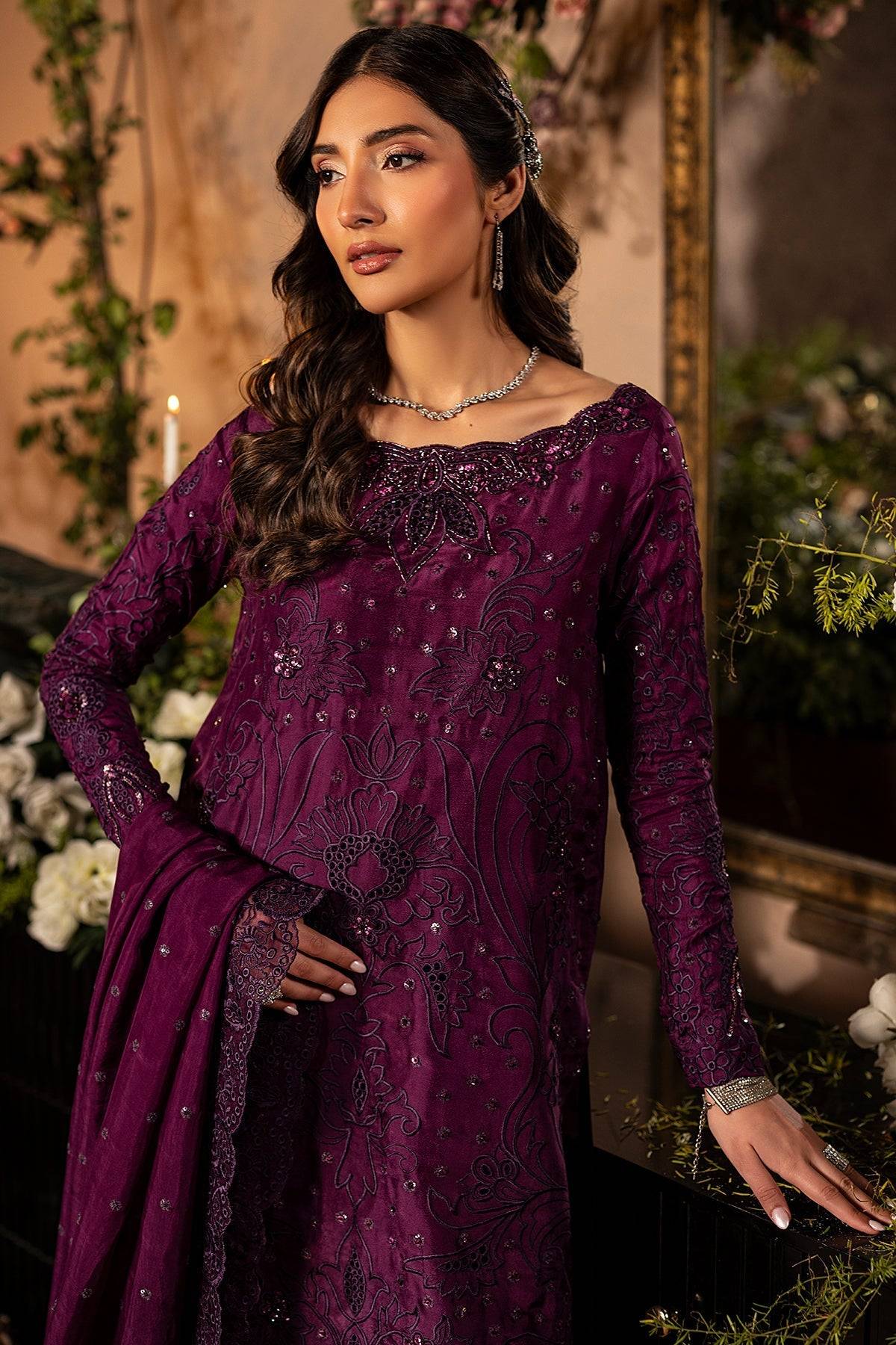 Mina Kashif | Loona Lawn 25 | Jade by Maria Faisal - Registered Vendor of : Mina Kashif - type : Ladies Clothes - 100% original wedding dresses