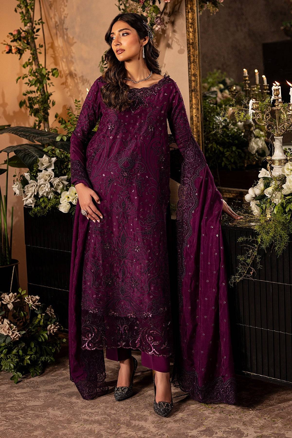 Mina Kashif | Loona Lawn 25 | Jade by Maria Faisal - Registered Vendor of : Mina Kashif - type : Ladies Clothes - 100% original wedding dresses