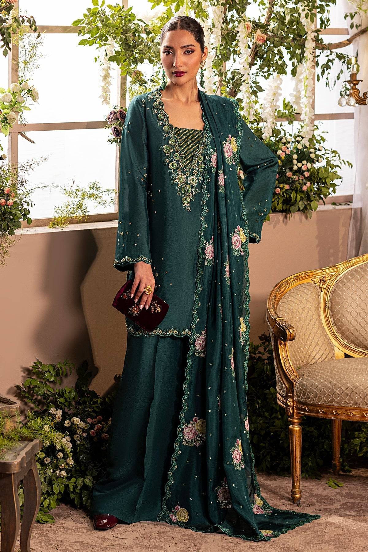 Mina Kashif | Loona Lawn 25 | Zircon by Maria Faisal - Registered Vendor of : Mina Kashif - type : Ladies Clothes - 100% original wedding dresses