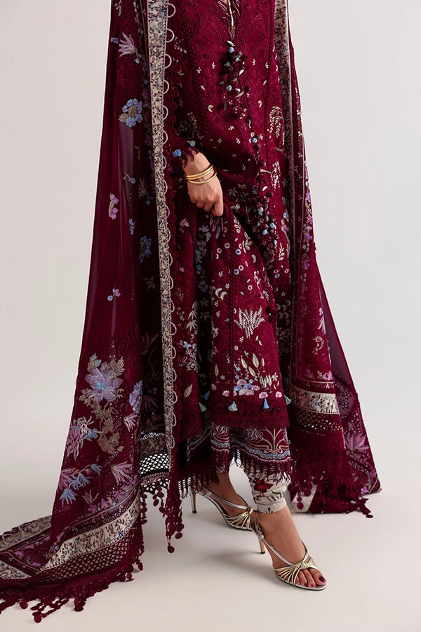 Suffuse | Lawn Eid 26 | NAREVI - Luxury Dress - available at Maria Faisal in UK and USA.