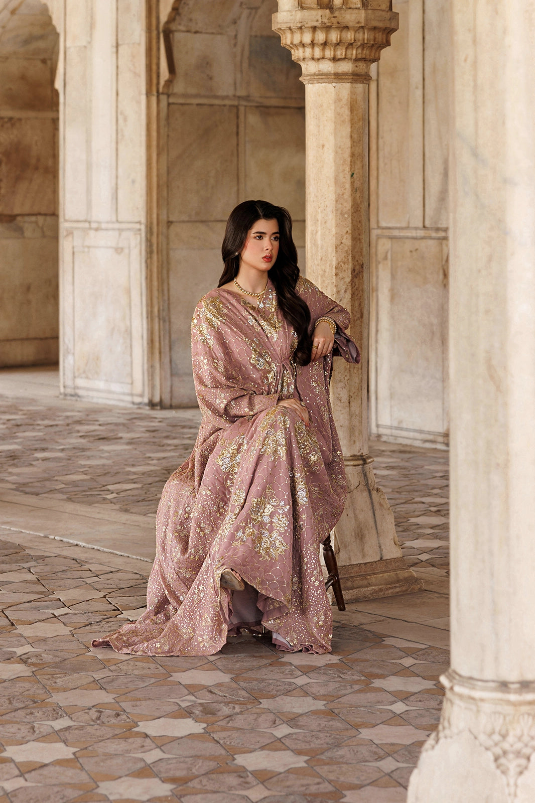 Vanya | Virsa Formals | ED-012 - Formal Dress - available at Maria Faisal in UK and USA.
