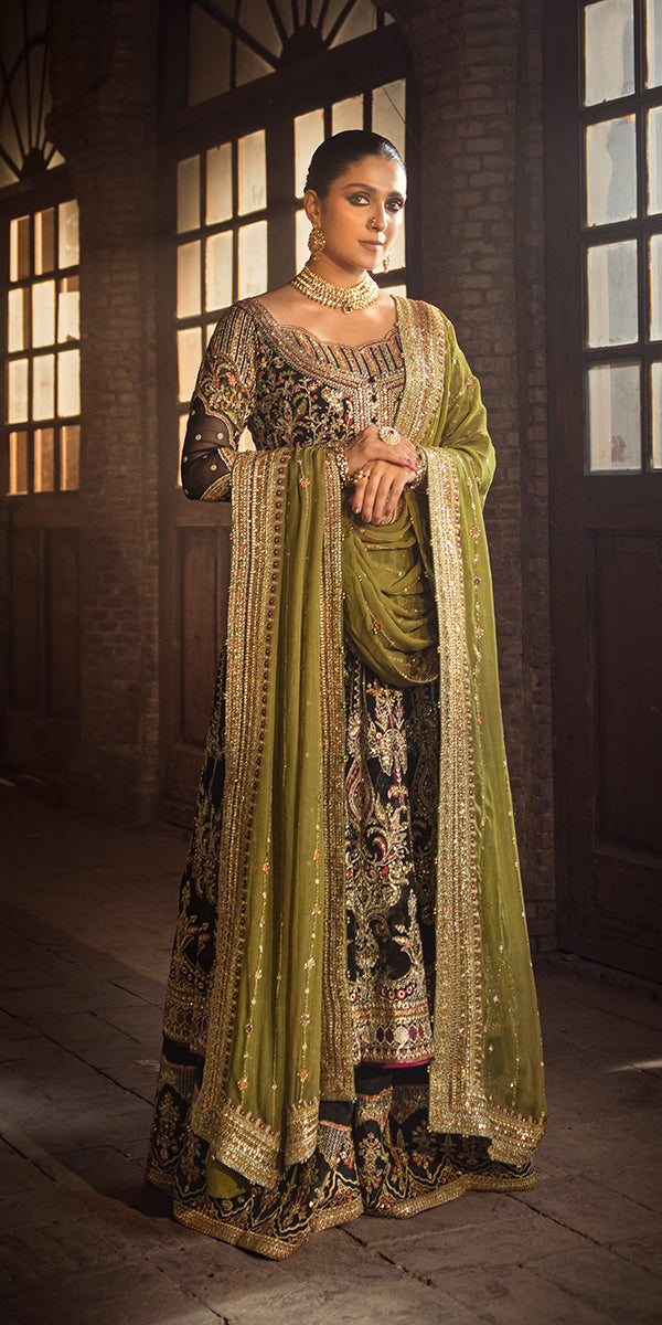 Erum Khan | Jahan Wedding Formals | LEELA - Wedding Dress - Maria Faisal