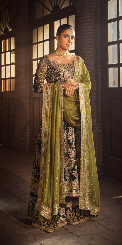 Erum Khan | Jahan Wedding Formals | LEELA - Wedding Dress - Maria Faisal