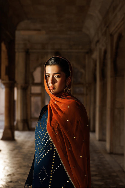Vanya | Virsa Formals | ED-011 - Formal Dress - available at Maria Faisal in UK and USA.