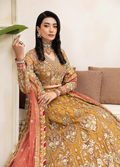 Gulaal | Wedding Formals | Miraas GL-WS-23V1-35 - Designer Dress with Intricate embroidery and embellishments. Shop elegent wedding dress at Maria Faisal.