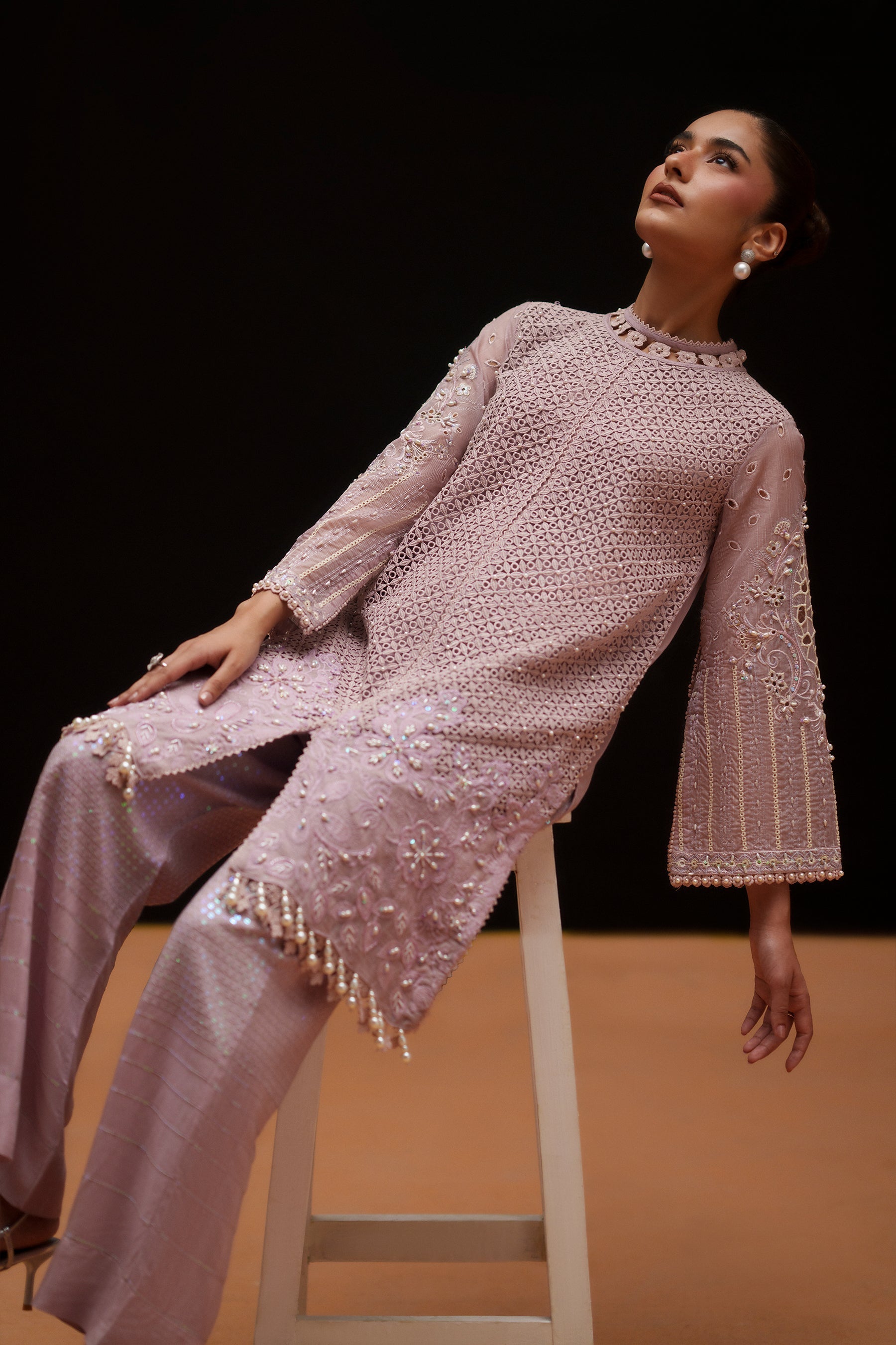 Naqshi | Poetique Party Wears | Gigil - Formal Dress - available at Maria Faisal in UK and USA.