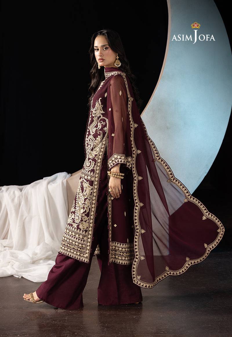 Asim Jofa | Festive Collection 25 | AJLLF-19 by Maria Faisal - Registered Vendor of : Asim Jofa - type : Ladies Clothes - 100% original wedding dresses