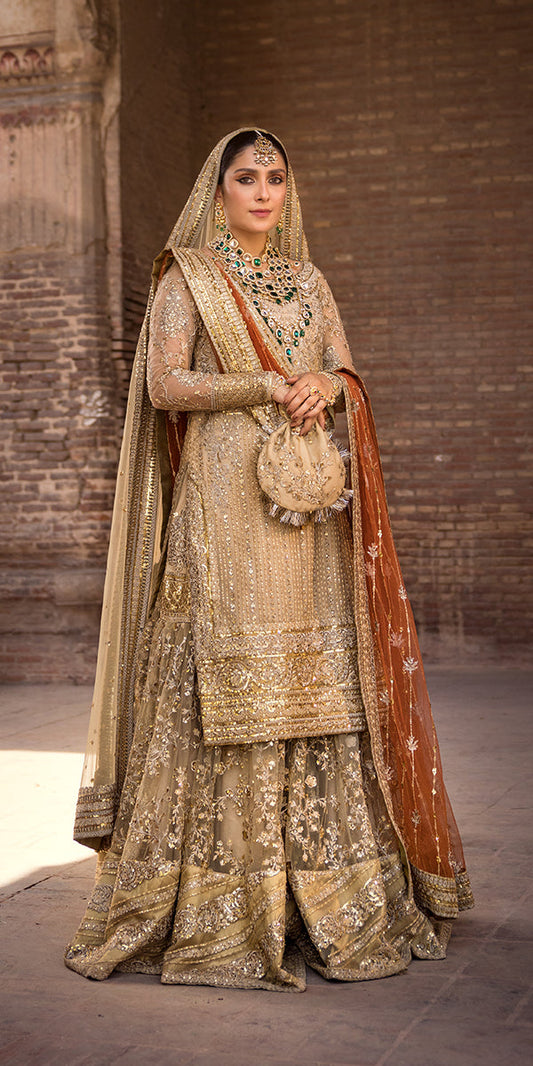 Erum Khan | Jahan Wedding Formals | FARIDA - Wedding Dress - Maria Faisal