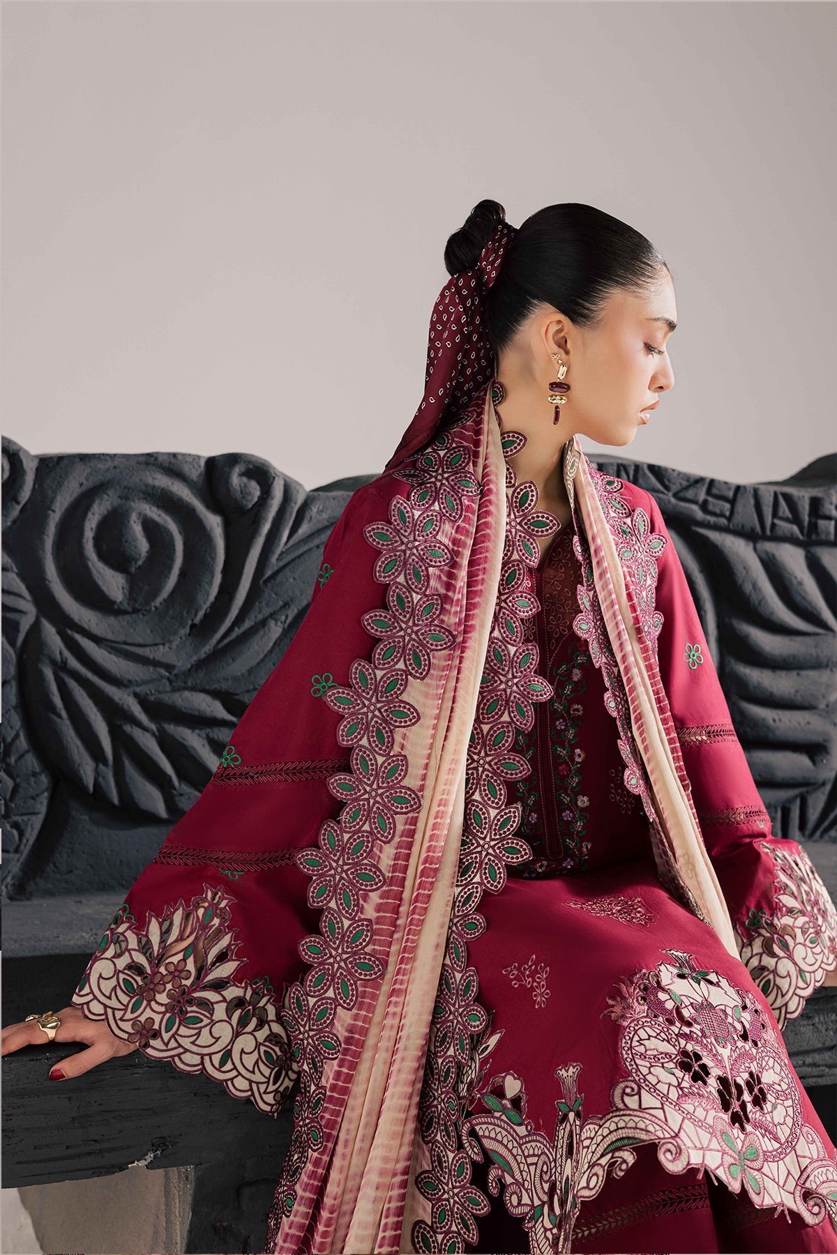 Vanya | Celine Formals | CN-19 - Formal Dress - available at Maria Faisal in UK and USA.