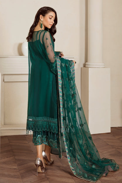 Baroque | Formals Collection | EMBROIDERED NET UF-33 - Formal Dress - available at Maria Faisal in UK and USA.