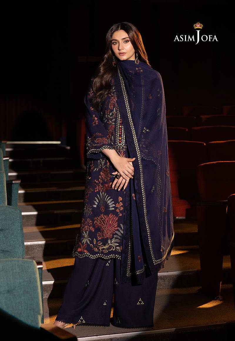 Asim Jofa | Festive Collection 25 | AJLLF-12 by Maria Faisal - Registered Vendor of : Asim Jofa - type : Ladies Clothes - 100% original wedding dresses