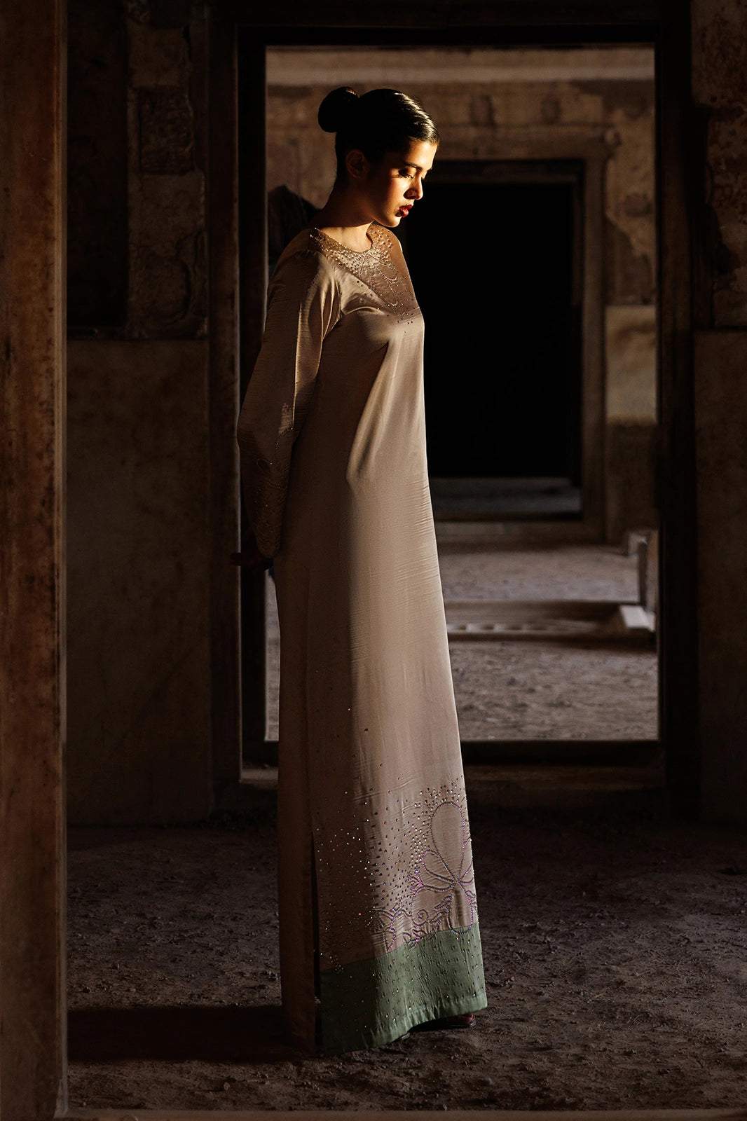 Vanya | Virsa Formals | ED-014 - Formal Dress - available at Maria Faisal in UK and USA.