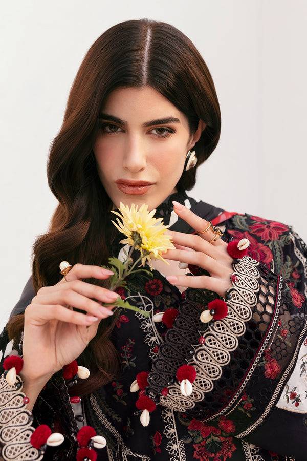 Baroque | Eid Lawn 25 | EL-D01 by Maria Faisal - Registered Vendor of : Baroque - type : Ladies Clothes - 100% original wedding dresses