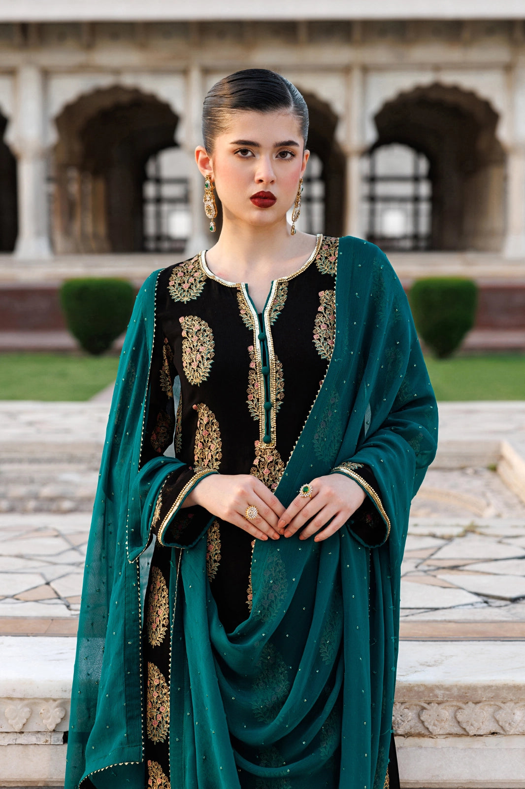 Vanya | Virsa Formals | ED-013 - Formal Dress - available at Maria Faisal in UK and USA.