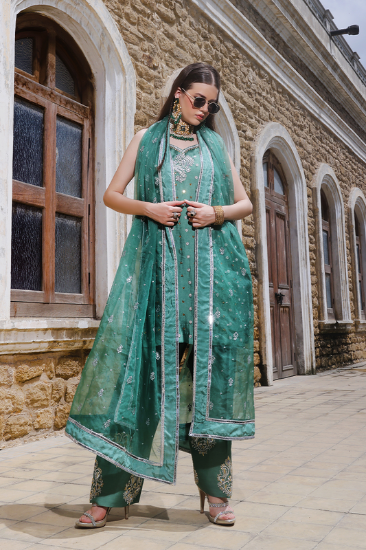 Mona Imran | Dilzaib Formals | Romesa - Ladies Clothes - Maria Faisal