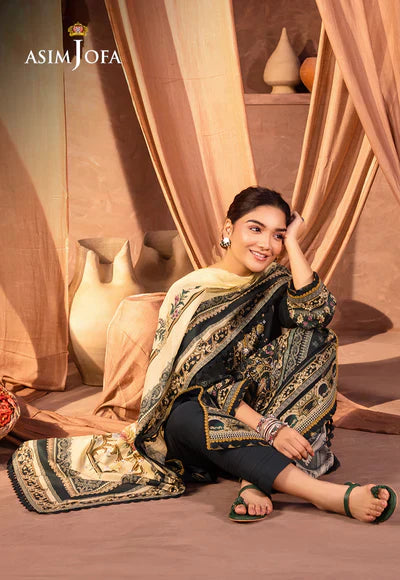 Asim Jofa | Prints Essentials | AJUB-13 - Pakistani Dress - Maria Faisal