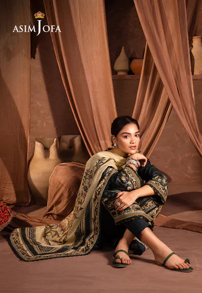 Asim Jofa | Prints Essentials | AJUB-13 - Pakistani Dress - Maria Faisal