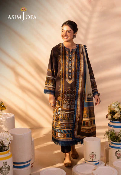 Asim Jofa | Prints Essentials | AJUB-18 - Pakistani Dress - Maria Faisal