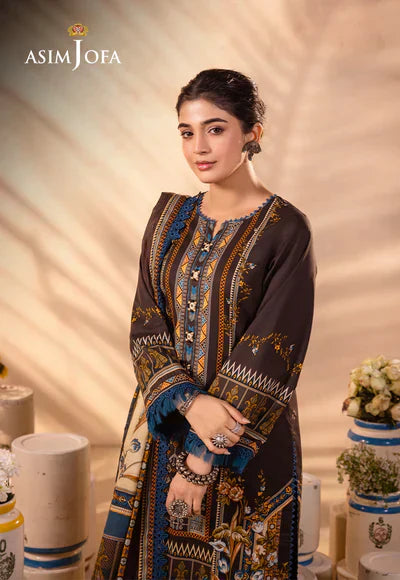 Asim Jofa | Prints Essentials | AJUB-18 - Pakistani Dress - Maria Faisal