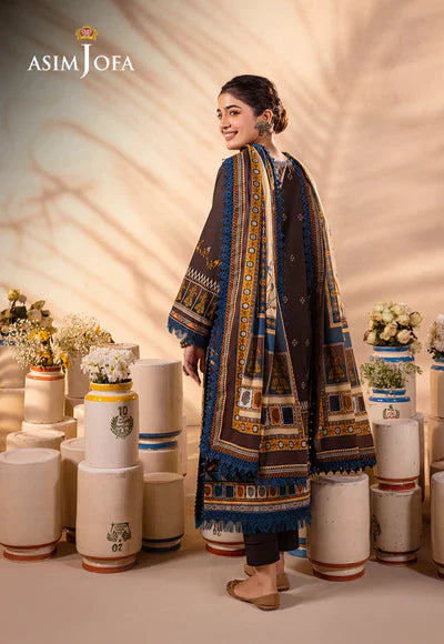 Asim Jofa | Prints Essentials | AJUB-18 - Pakistani Dress - Maria Faisal
