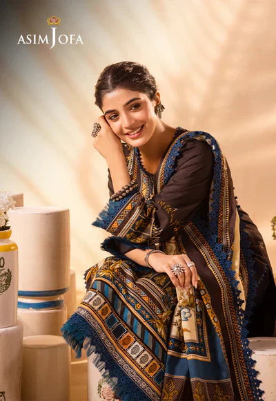 Asim Jofa | Prints Essentials | AJUB-18 - Pakistani Dress - Maria Faisal