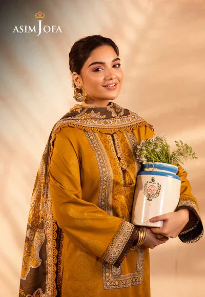 Asim Jofa | Prints Essentials |AJUB-06 - Pakistani Dress - Maria Faisal