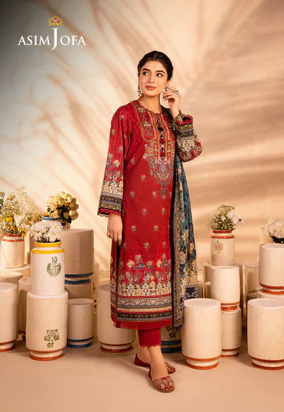 Asim Jofa | Prints Essentials | AJUB-02 - Pakistani Dress - Maria Faisal