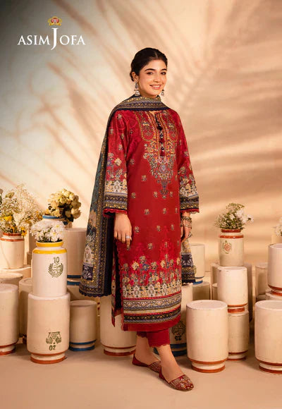 Asim Jofa | Prints Essentials | AJUB-02 - Pakistani Dress - Maria Faisal