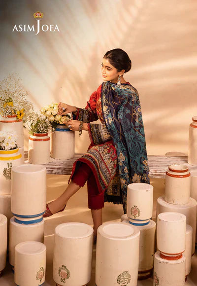 Asim Jofa | Prints Essentials | AJUB-02 - Pakistani Dress - Maria Faisal