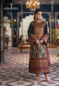 Asim Jofa | Fasana e Ishq Eid Luxury Lawn | AJFI-01 - Pakistani Dress - Maria Faisal