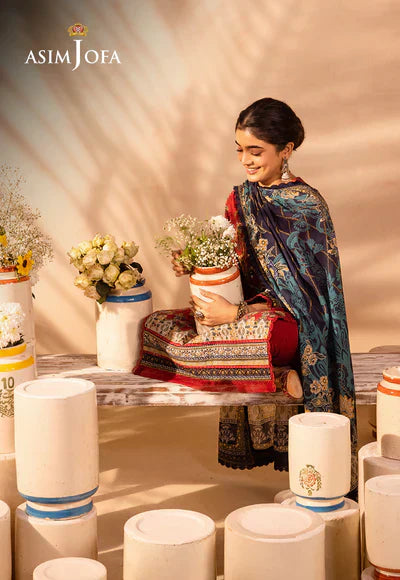 Asim Jofa | Prints Essentials | AJUB-02 - Pakistani Dress - Maria Faisal
