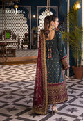 Asim Jofa | Fasana e Ishq Eid Luxury Lawn | AJFI-01 - Pakistani Dress - Maria Faisal