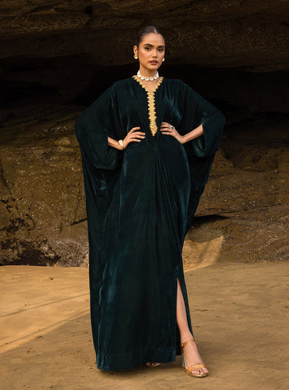Zainab Chottani | The Kaftan Edit | Voila - Formal Dress - available at Maria Faisal in UK and USA.