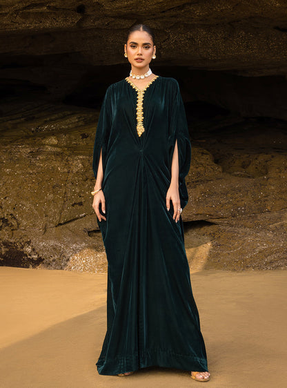 Zainab Chottani | The Kaftan Edit | Voila - Formal Dress - available at Maria Faisal in UK and USA.