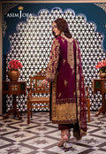 Asim Jofa | Fasana e Ishq Eid Luxury Lawn | AJFI-03 - Pakistani Dress - Maria Faisal