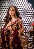 Asim Jofa | Fasana e Ishq Eid Luxury Lawn | AJFI-03 - Pakistani Dress - Maria Faisal
